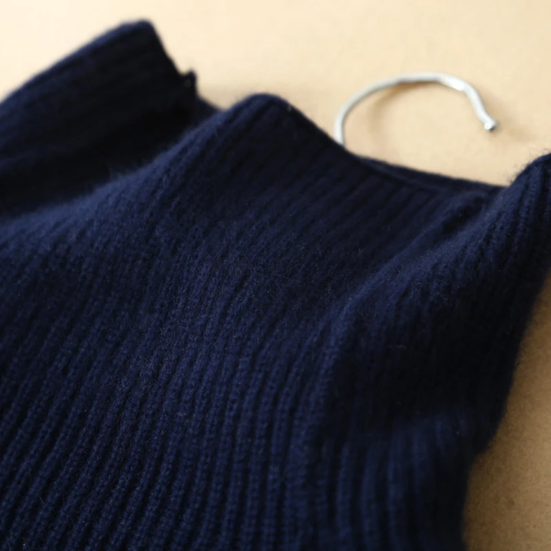 JECH2019 Winter Clothes Women  Knit Sweater Women Cashmere  Wool  Suit  Computer Knitted  Turtleneck  Pullovers