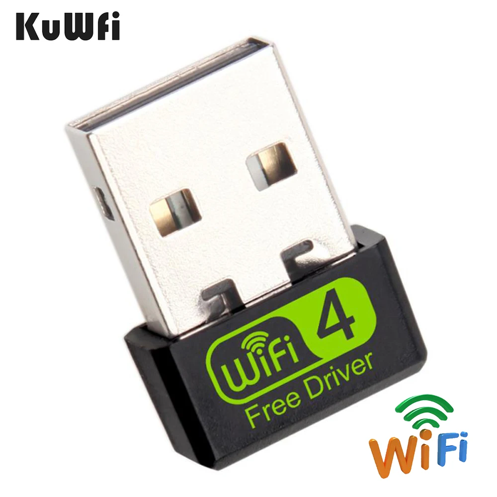 Беспроводной Wifi адаптер мини USB Dongle150Mbps Ethernet пк WiFi антенна LAN приемник бесплатный