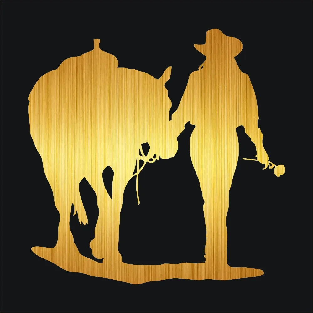 Tancredy 13 6 * 13.cm новый стиль West Cowgirl Авто Стайлинг наклейки виниловые на машину