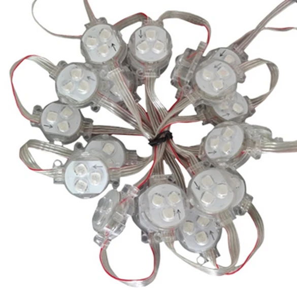 Круглый светодиодный модуль 30 мм пиксельный 3 шт. SMD5050 света хорошего качества