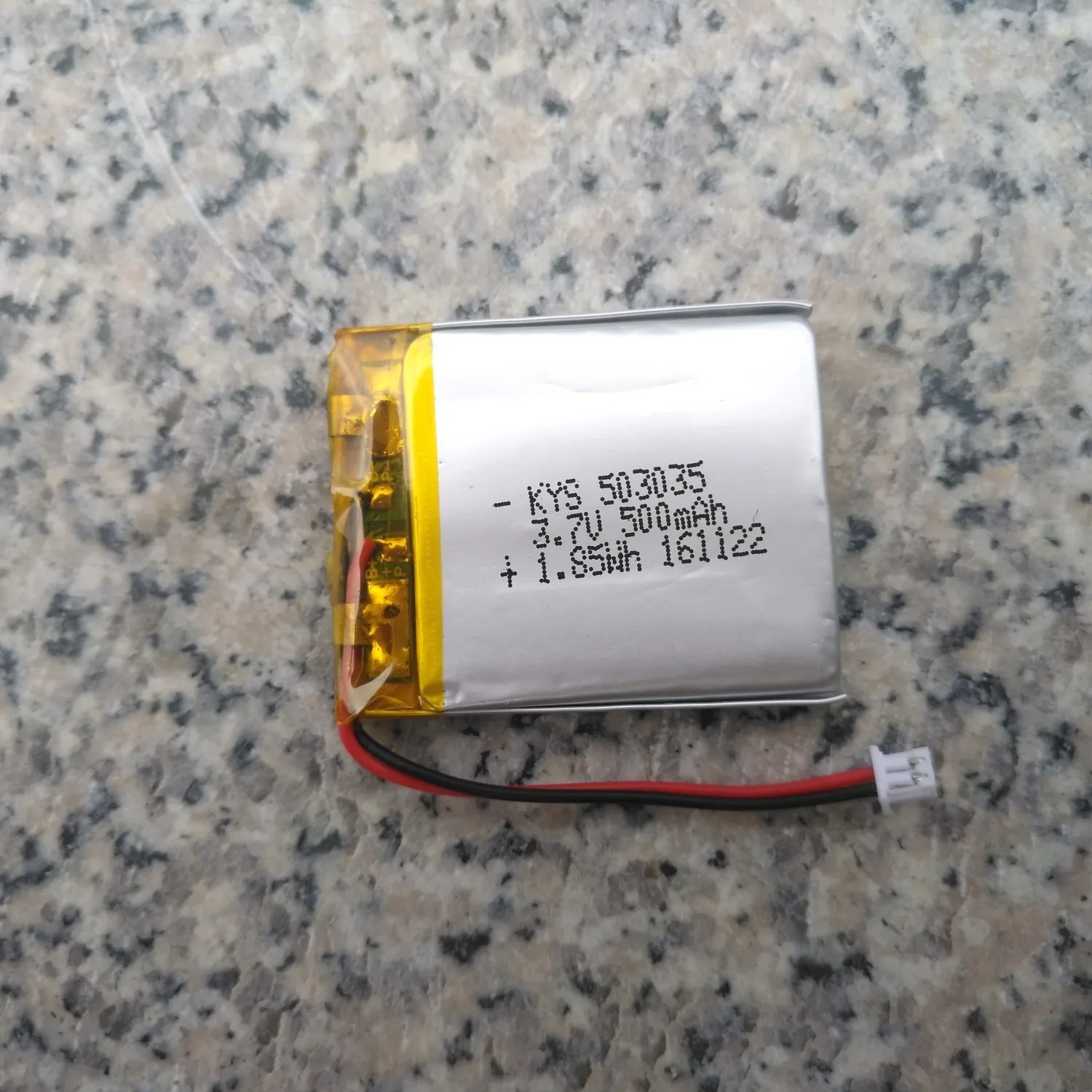 3.7V built-in Polymer LiPo Rechargeable lithium ion Li-ion battery 500mAh 503035 053035 For Bluetooth Smart | Электроника