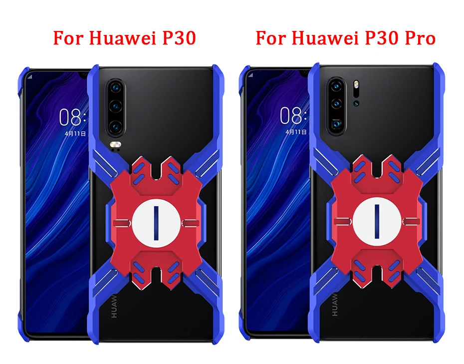 Металлический чехол для huawei P30 Pro, ультра-светильник, механический кронштейн, алюминиевый сплав, рамка, бампер, защитный чехол для huawei P30, чехол