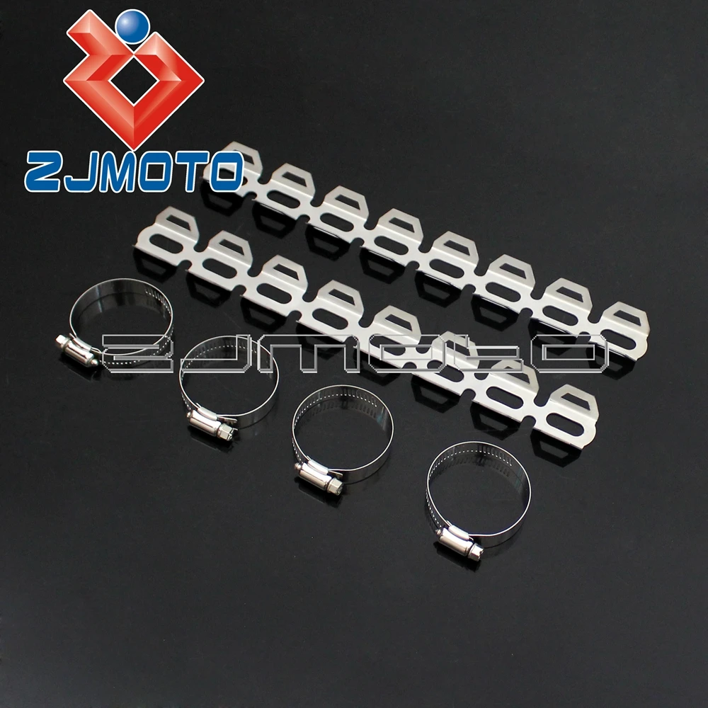 Чехол для выхлопной трубы мотоцикла Yamaha XT660R XT660Z XT1200Z BMW F800 700 650 GS Тепловая защита