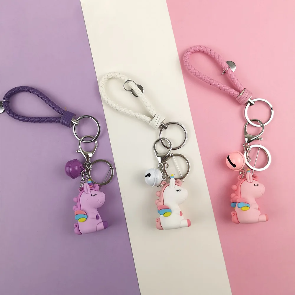 Женский брелок в виде единорога Fancy & Fantasy украшение животных из ПВХ Подарочный