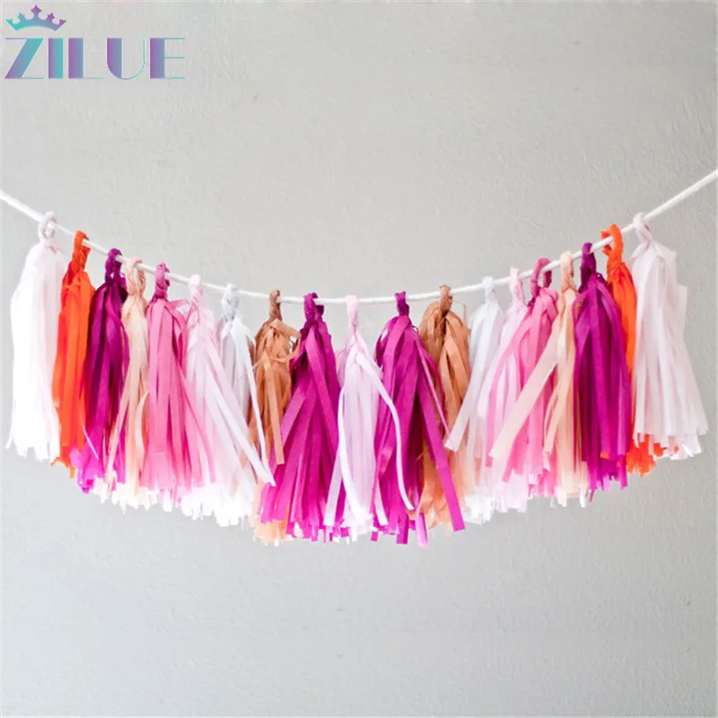 

Гирлянда Zilue с 5 кисточками в упаковке, ширина 14 дюймов, 25*35 см