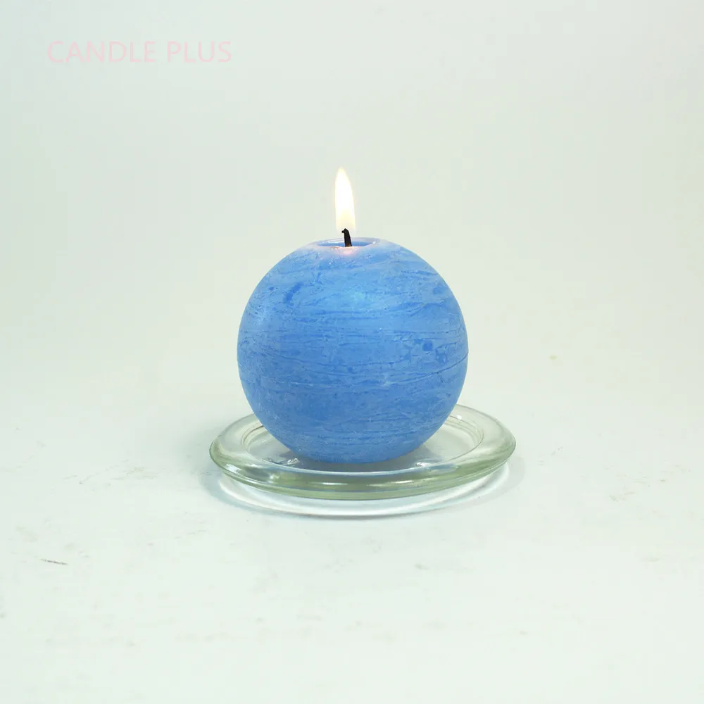sphere CHUANGGE ароматические свечи, соевый воск, кокосовое масло, бездымный синий бар, ремесло, свечи для подсветки, Bougies Velas - Цвет: sphere