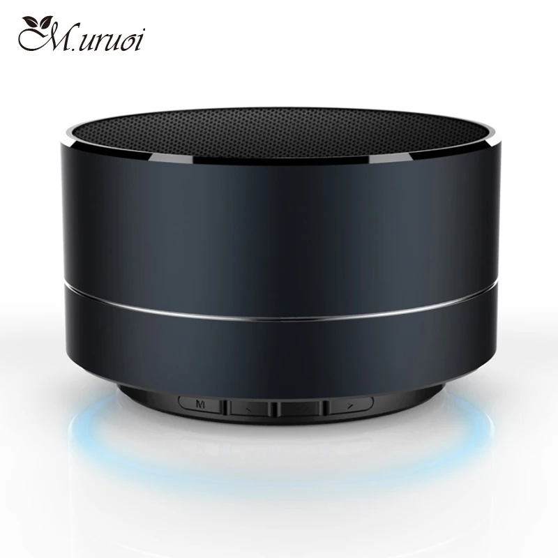 M. uruoi светодиодный Bluetooth 4 1 динамик мини s Hands Free портативный беспроводной с TF