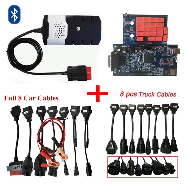 2019 новый для delphis vd ds150e cdp 2016. R0 последняя версия с bluetooth obd Автомобильный сканер