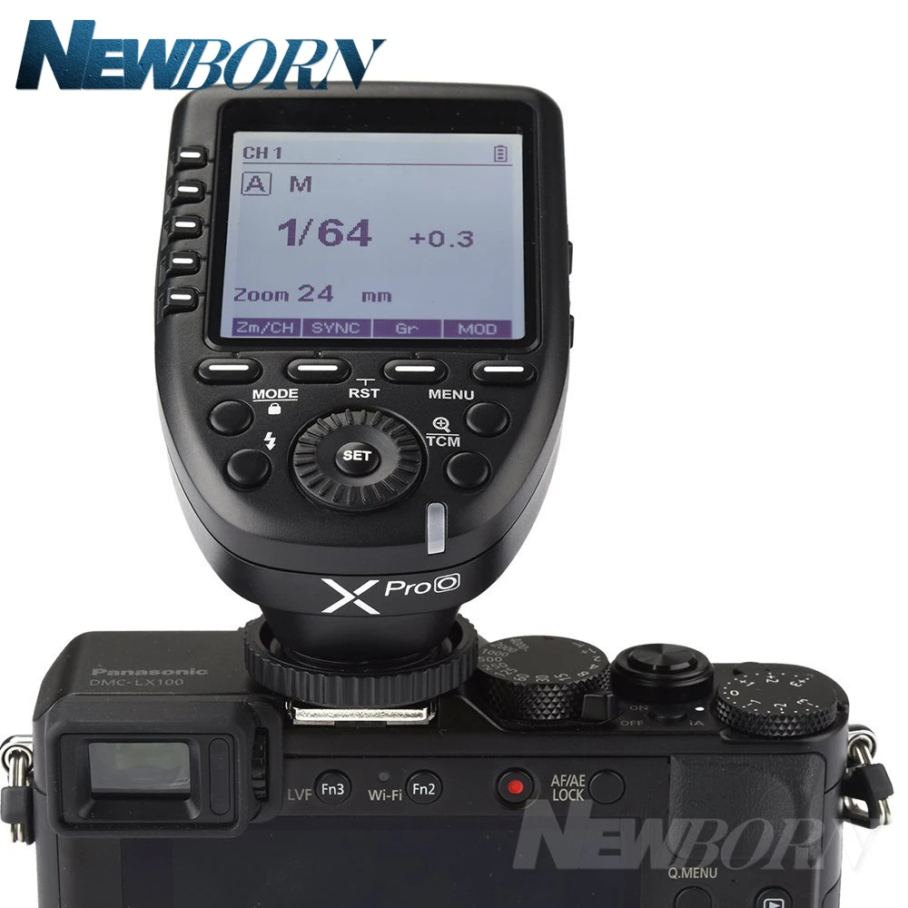 Беспроводной высокоскоростной передатчик Godox XPro O 2 4G TTL 1/8000s с триггером для Olympus