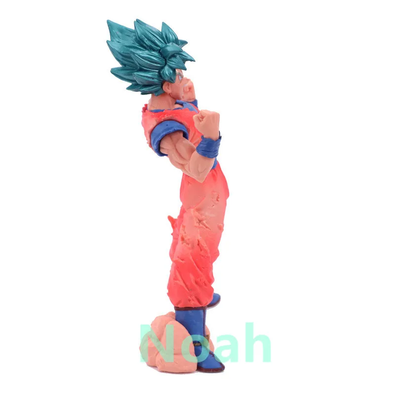 7 дюймов Dragon Ball Супер фигура крови Саян Saiyan Бог супер сайян сына ПВХ фигурку