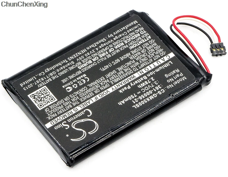 Аккумулятор Cameron Sino 750 мАч 361 00056 21 для Garmin 010 01531 00 Driveluxe 50 LMTHD|Цифровые аккумуляторы|