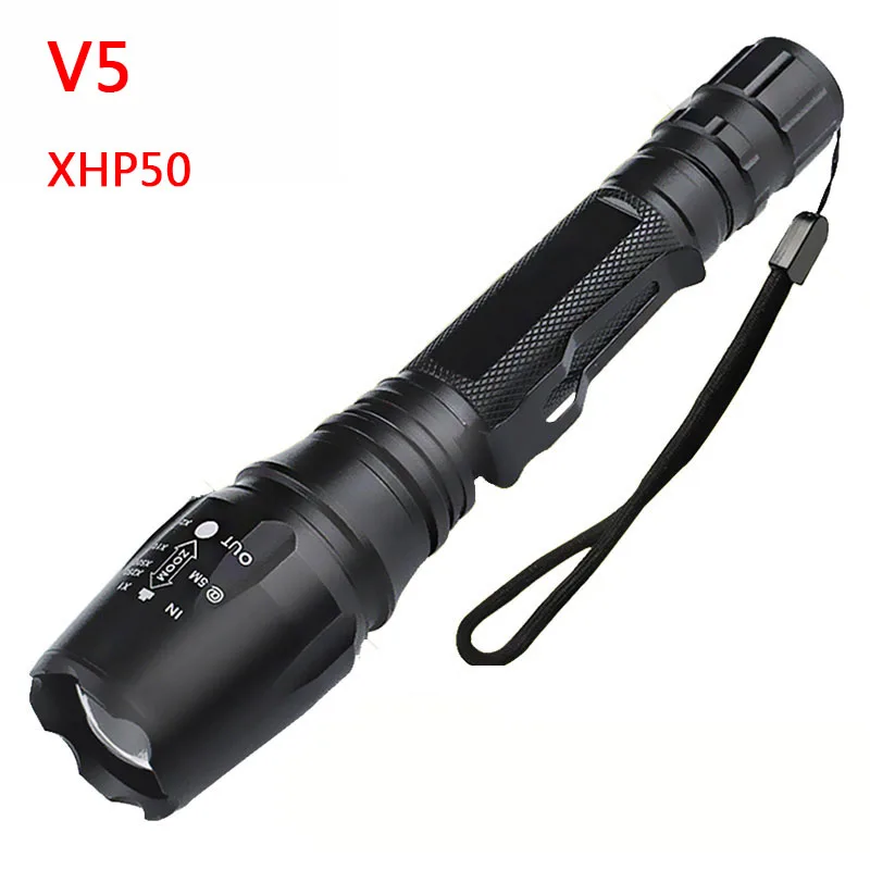 Option E Litwod Z25 CREE XHP70.2 32 Вт Мощный тактический светодиодный фонарик с зум-объективом xhp70 xhp50 2 шт. 18650 аккумулятор фонарики - Испускаемый цвет: Option E