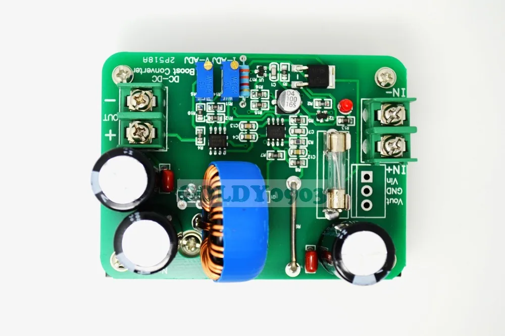 

DC-DC 600W 10-60V To 12-80V Boost Converter Step-up Module Supply