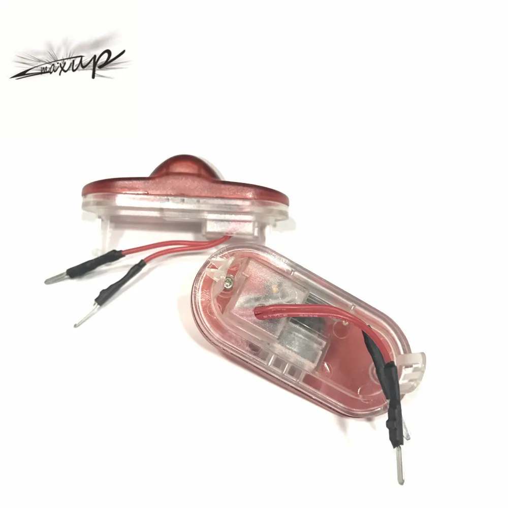 Maxup 2 шт. светодиодный двери автомобиля Добро пожаловать Свет Логотип для Skoda Octavia