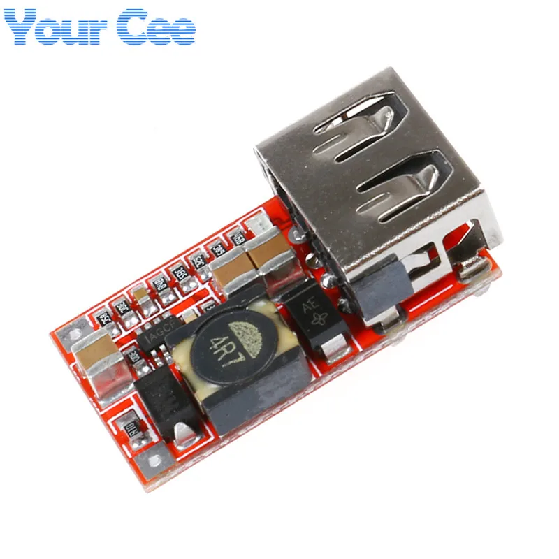 USB понижающий модуль 6 24 В 12 в 5 устройство для зарядки телефона продуктивный