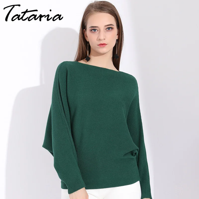 Oversized Female Sweater Women Pullover O Neck Knitted Sweaters For 2020 Knitwear Ladies Pull Femme Loose Womens Jumpers | Женская