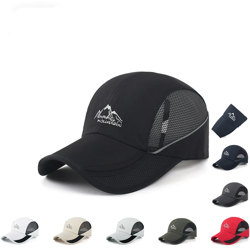 Летняя мужская и женская бейсбольная кепка с 3D вышивкой для альпинизма Кепка От