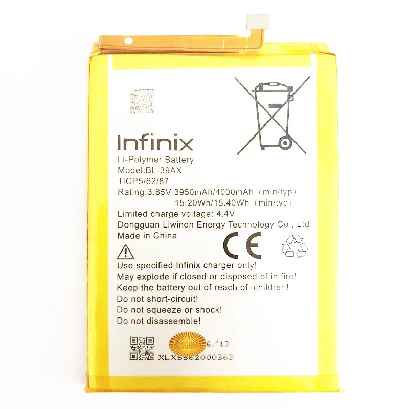 new 3 85v 4000mah replacement battery for infinix hot 4 pro x556 x5511 bl 39ax baterij batterie batteria cell phone batteries free global shipping