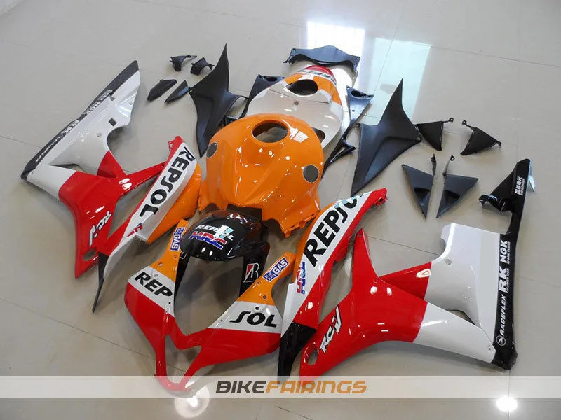OEM качественный набор обтекателей ABS для HONDA CBR600RR 07 08 F5 CBR600 2007 2008 Полный Обтекатель