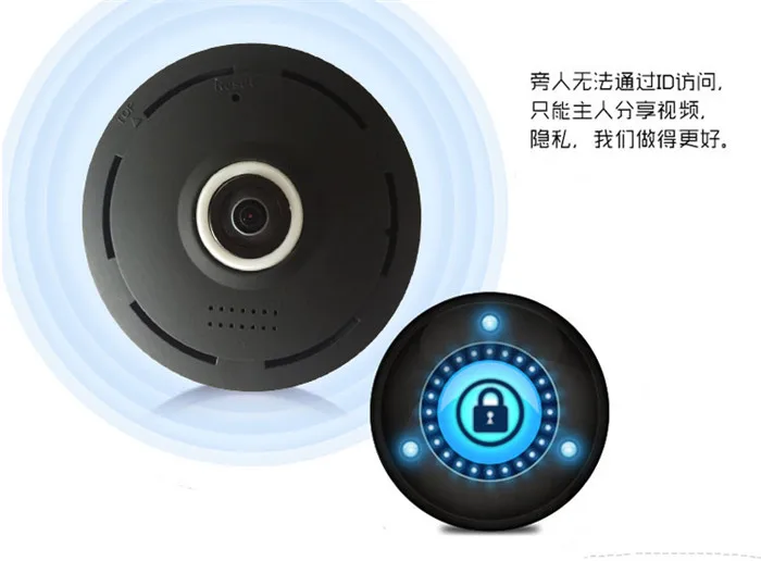 HD 960P 3D VR WIFI IP камера 360 градусов ночное видение мини беспроводной радионяня 1.3MP
