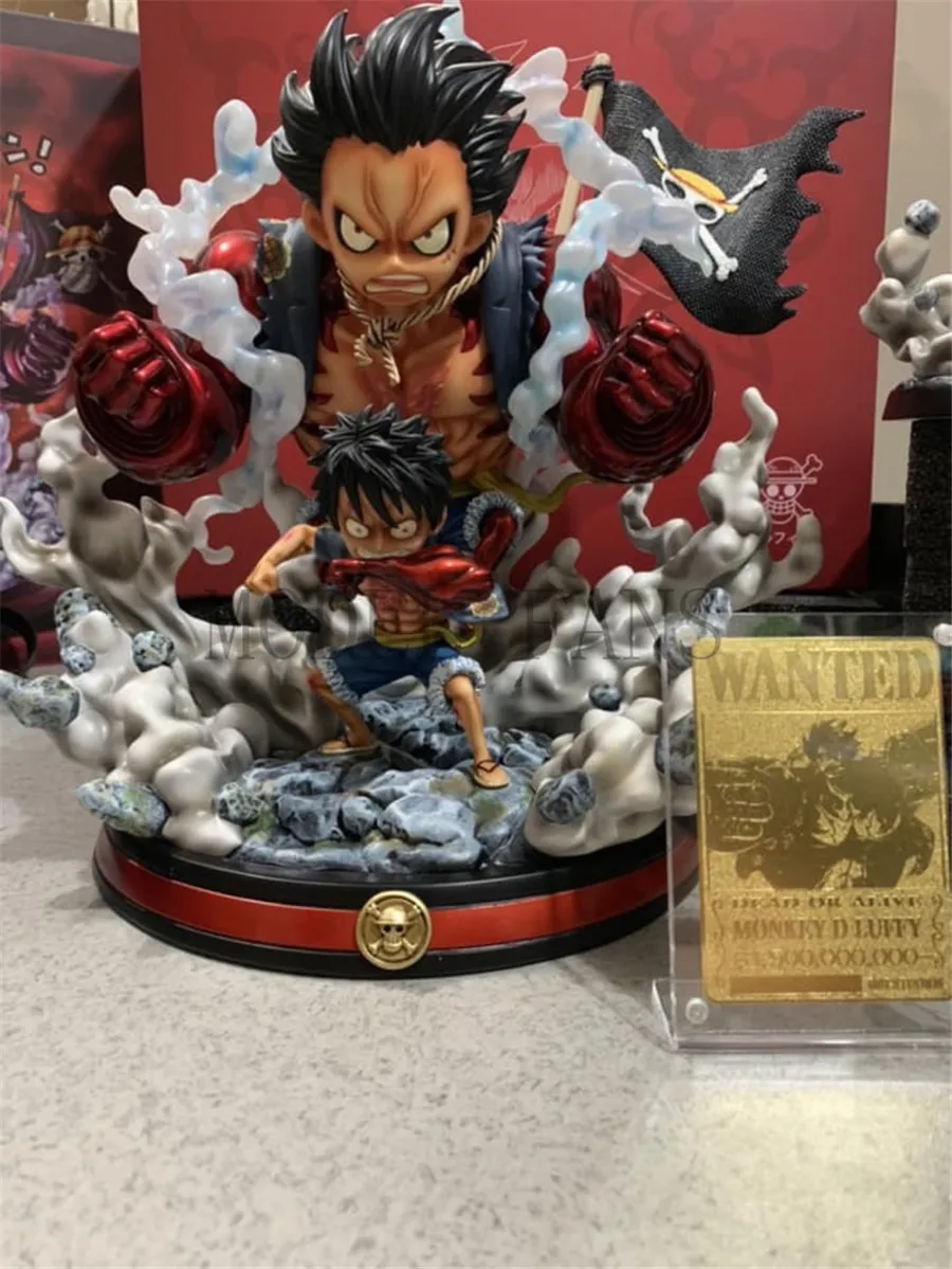 

MODEL FANS IN-STOCK BBT SD one piece luffy Gear fourth GK resin statue figure toy for collection