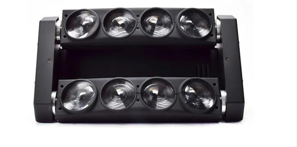 Светодиодный светильник паук 8x12 Вт 4 в 1 RGBW fascio capo commovente del Led Spider rgbw Fascio Capo Commovente