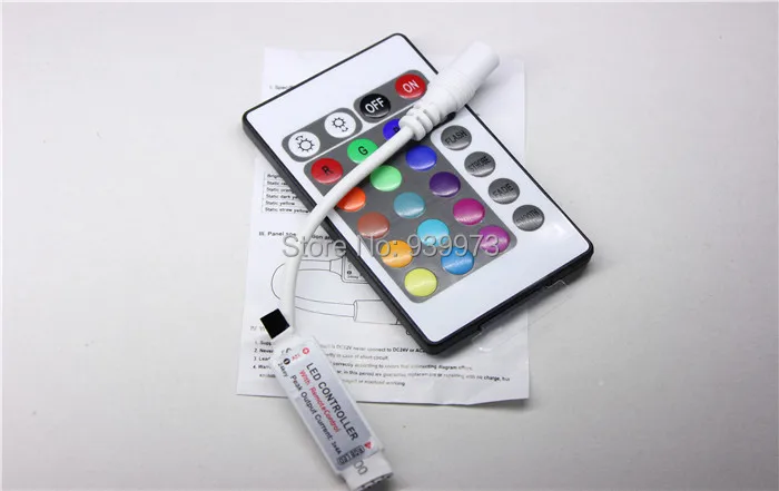 Беспроводной ИК пульт дистанционного управления для светодиодной ленты 3528 5050 RGB