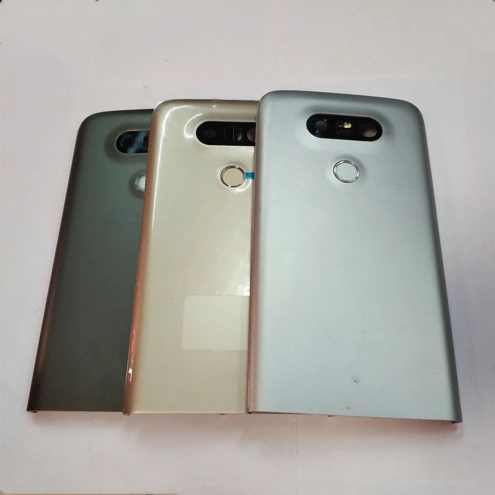 Оригинальная задняя крышка для LG G5 батарейного отсека H868 без датчика отпечатка