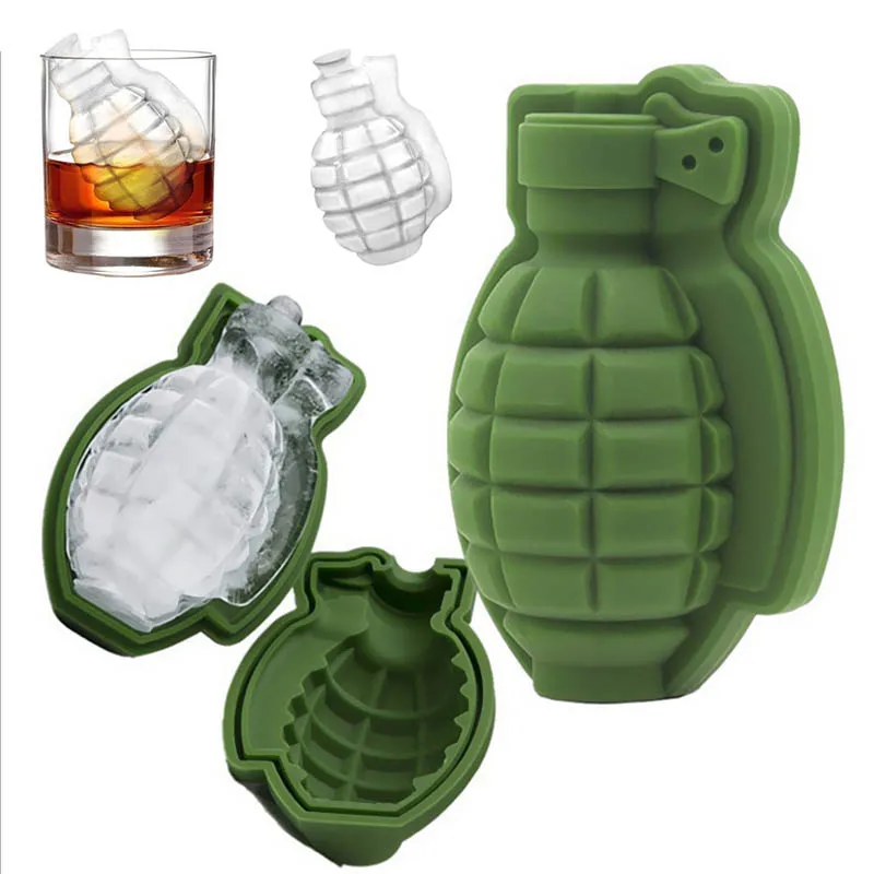 Популярные 3D личность Форма форма кубика льда Фруктового мороженого вечерние