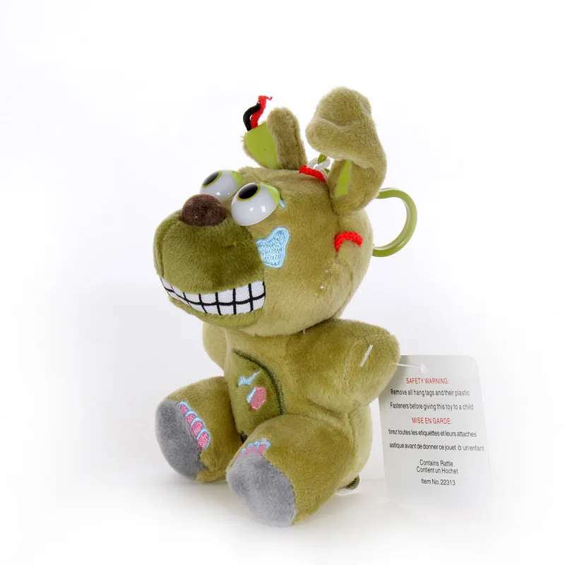 Горячая пять ночей у Фредди FNAF медведь Фредди кошмар спрингтап мангл Фокси Бонни брелок кулон подарок на день рождения плюшевые игрушки