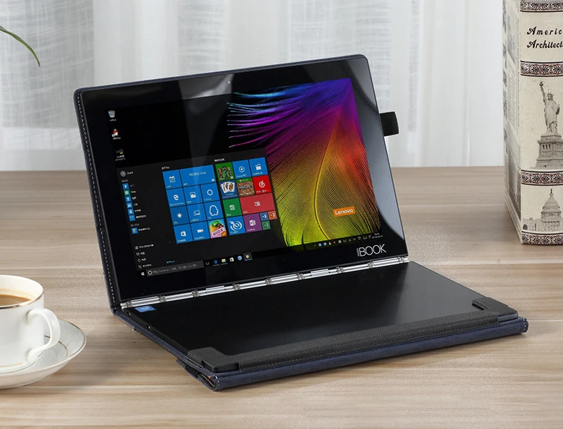 Защитный чехол для lenovo Yoga book 10,1 дюймов, кожаный флип-чехол для lenovo Yoga, чехол для ноутбука, Ультратонкий чехол для ноутбука в деловом стиле