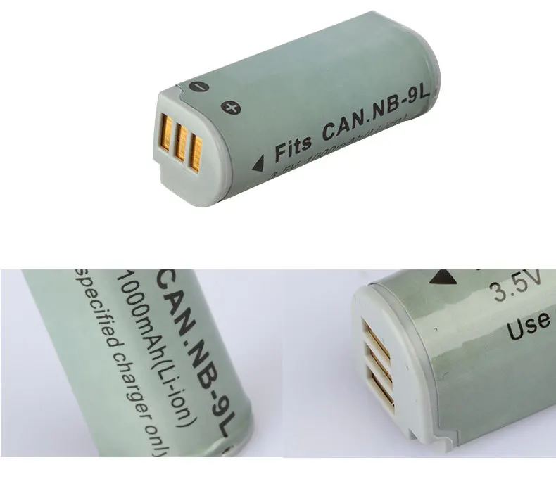 Dinto 1000mAh NB-9L NB9L Rechargeable Camera Battery for Canon IXUS 1000 1100 PowerShot N SD4500 IS ELPH 510 520 530 HS NB 9L