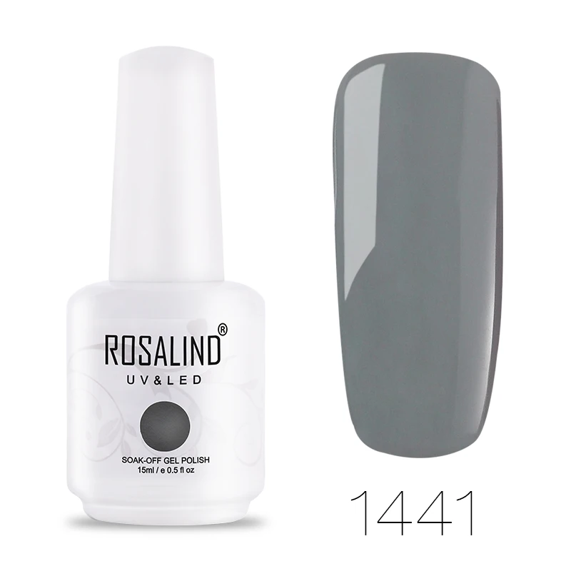 RH1441 ROSALIND гель 1 S, новинка, 15 мл, Гель-лак для ногтей, УФ-светодиодный, замачиваемый, грунтовка для ногтей, полуперманентный, для дизайна ногтей, гель-лаки для маникюра - Цвет: RH1441