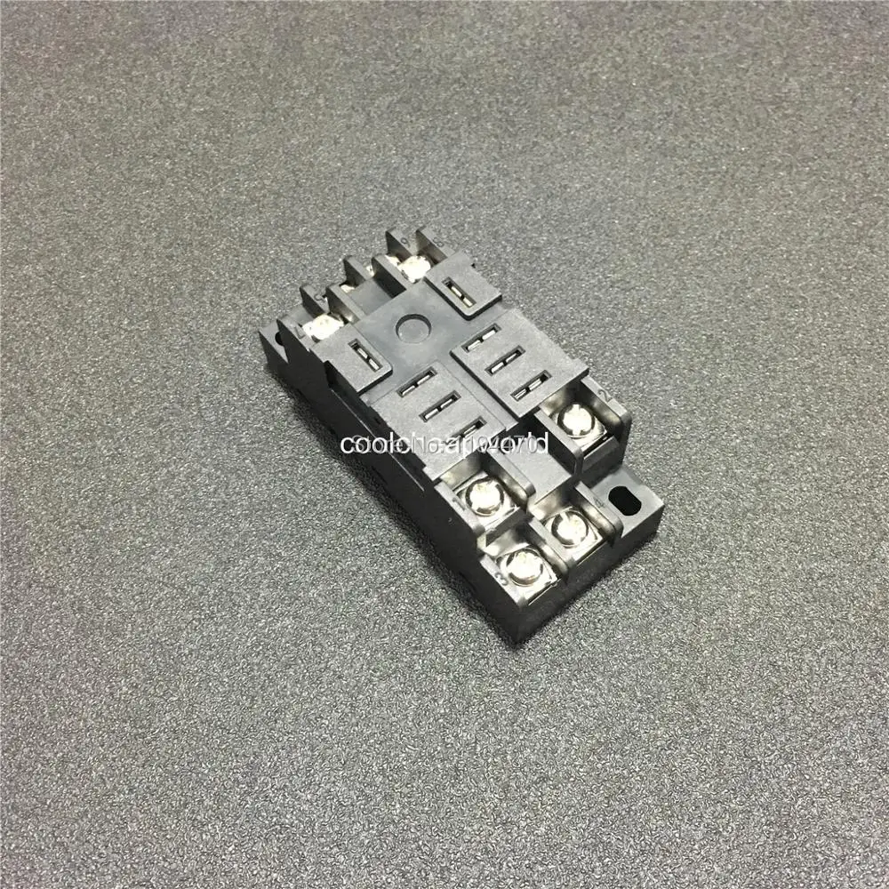1 комплект JQX-30F 2Z 30A HHC71A реле на высокую мощность DC12V DC24V AC110V AC220V промежуточное реле JQX-30F-2Z 8-Pin DPDT с многоконтактной штепсельной вилкой