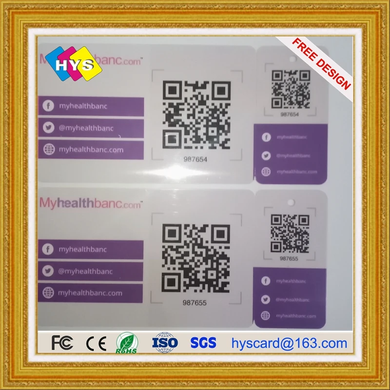 Small Combined Key Tag Barcode card, Precut key card ,3in1 combo card and 3up key card supply ! enlarge