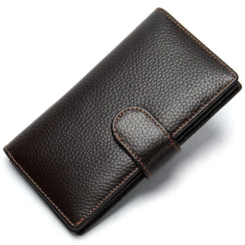 8593F4coffee WESTAL, мужской кошелек, модный, высокое качество, мужская сумка, кошелек для телефона, держатель для кредитных карт, популярная, тонкая, пряжка, сумка для денег, 8593 - Цвет: 8593F4coffee