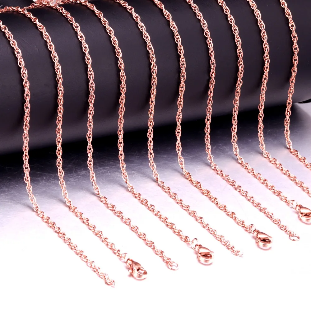 Ожерелье из нержавеющей стали LUXUSTEEL 10 шт./лот оптовая продажа модное ожерелье