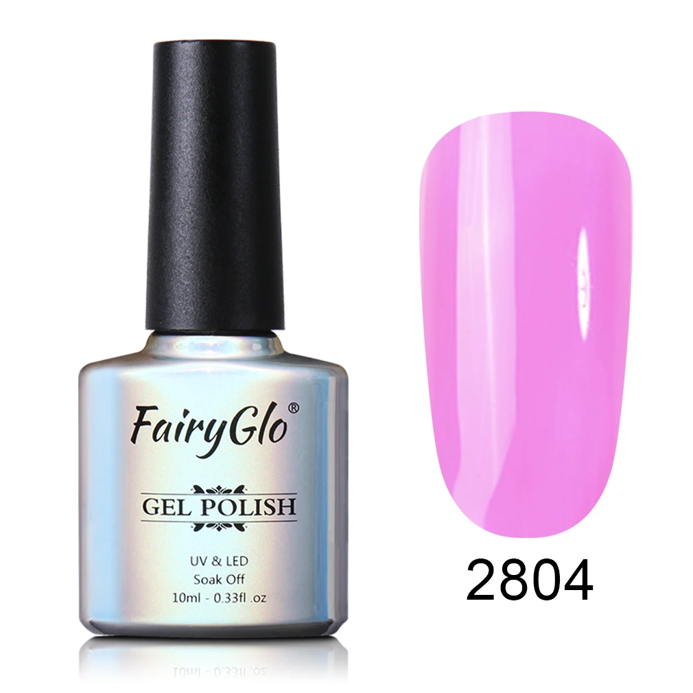 Полупрозрачный Гель лак для ногтей FairyGlo с драгоценным камнем 10 мл стеклянный