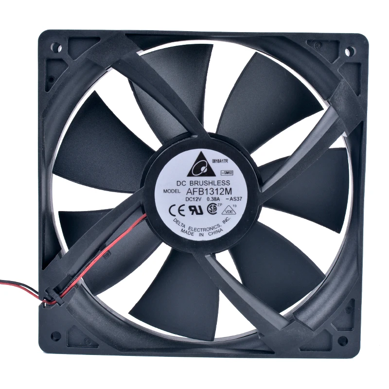 AFB1312M 12V 0.38A 13525 13 5 CM Вентилятор охлаждения с двойным шарикоподшипником |