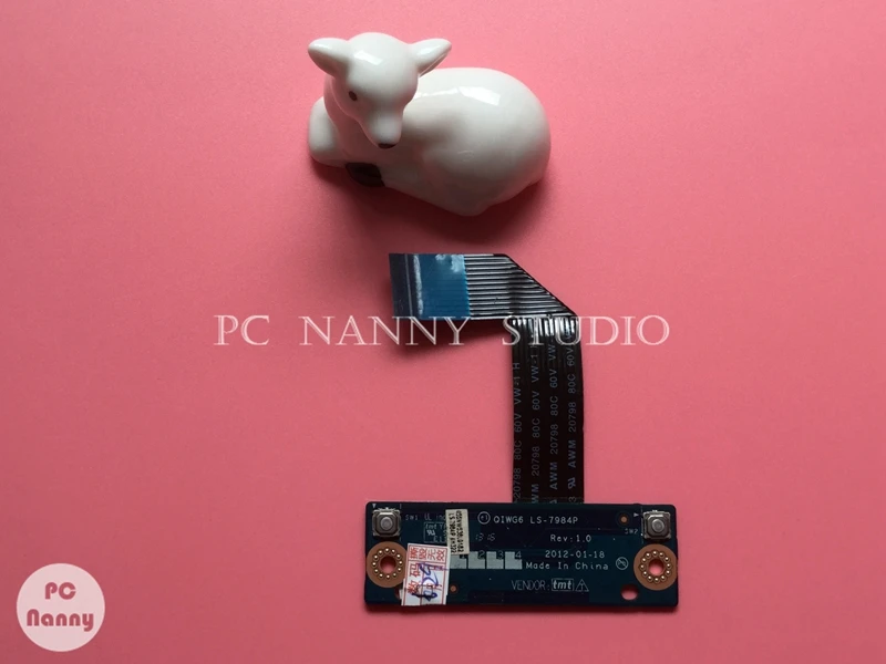 NOKOTION QIWG6 LS 7984P для Lenovo Ideapad G580 G585 кнопка мыши тачпад панель w/кабель работает|button