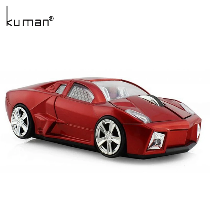 Kuman Wireless Mouse 2.4G Computer Foldable Travel Notebook Mute Mini Mice USB Nano Receiver for Laptop Desktop YLM-B007 | Компьютеры и