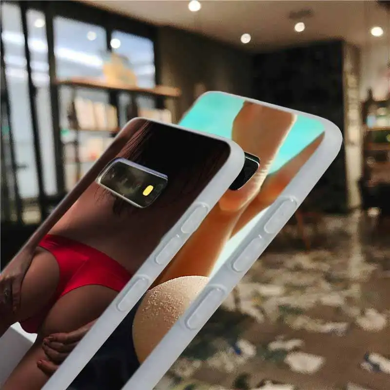 Soft Case For Samsung Galaxy S21 S20 S11 S10 S9 S8 Plus Cover S7 Edge S10e Ultra Sexy ass Underwear Bikini Woman girlCase | Мобильные