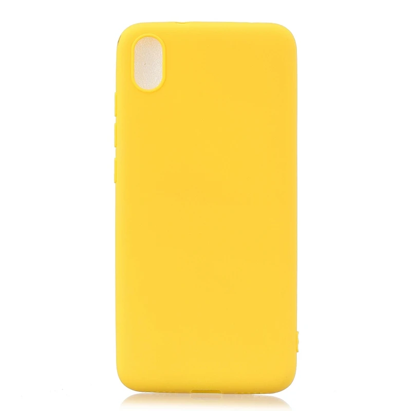Резиновый ТПУ силиконовый чехол для Xiaomi Redmi 7A мягкий чехол-накладка карамельных