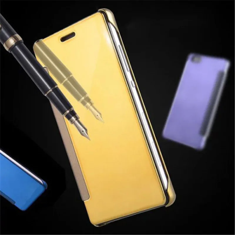 Роскошные Флип Чехол для Huawei P10 P9 P8 Lite Коврики 10 9 Honor 8 7 Smart View 360 Полный Обложка Xiaomi 5