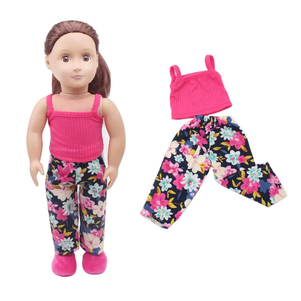 Clothes&ampPants For 18 inch Dresses Clothing for American Girl &amp Boy Dolls Logan Doll the United States girls doll clothing | Игрушки и