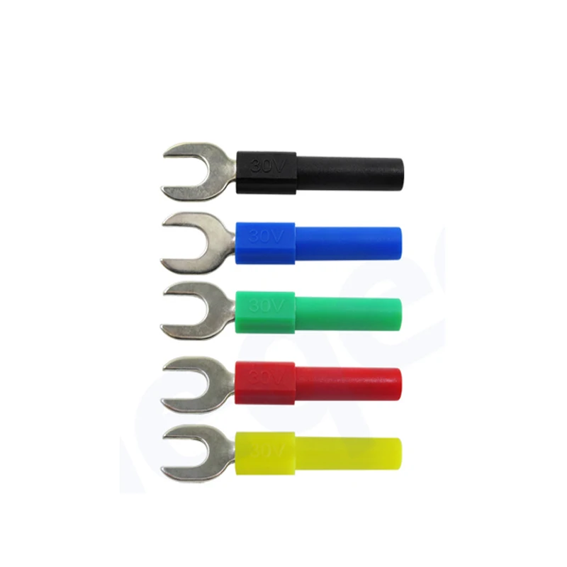 Комплект тестовых линий с банановым штекером 4 мм и испытательный зонд зажимом