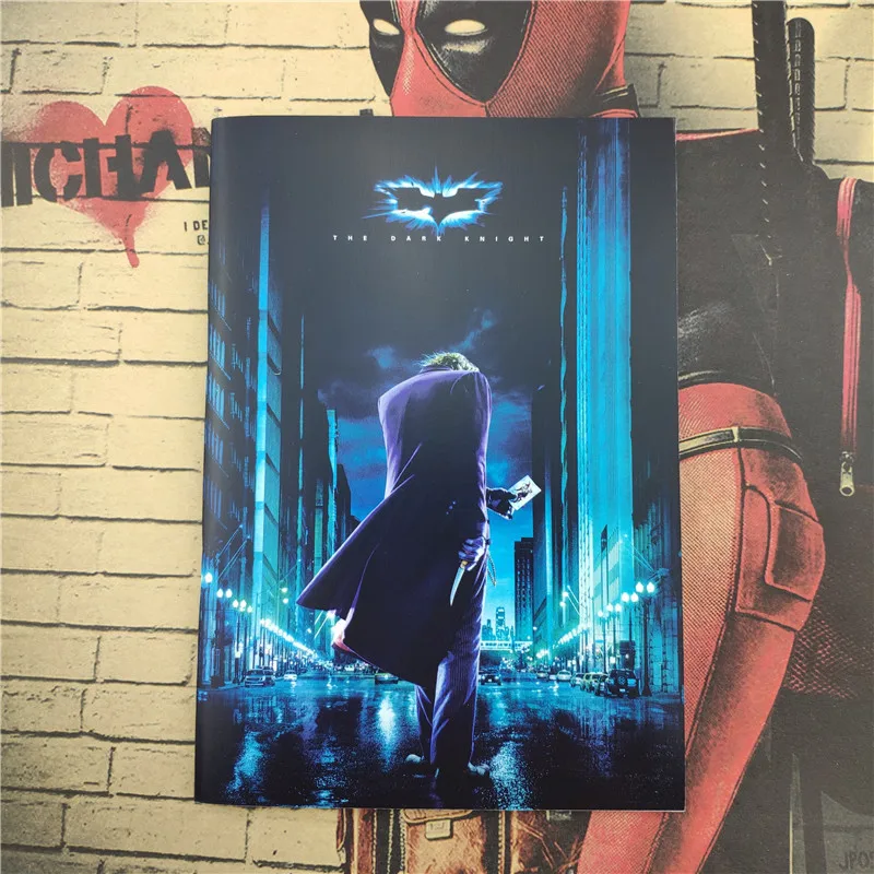Темный рыцарь Бэтмен тетрадь Joker Catwoman Heros блокнот для записей ежедневный