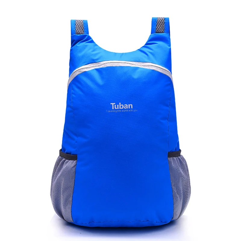 Нейлоновый рюкзак складной Водонепроницаемый легкий сумка Портативный Для