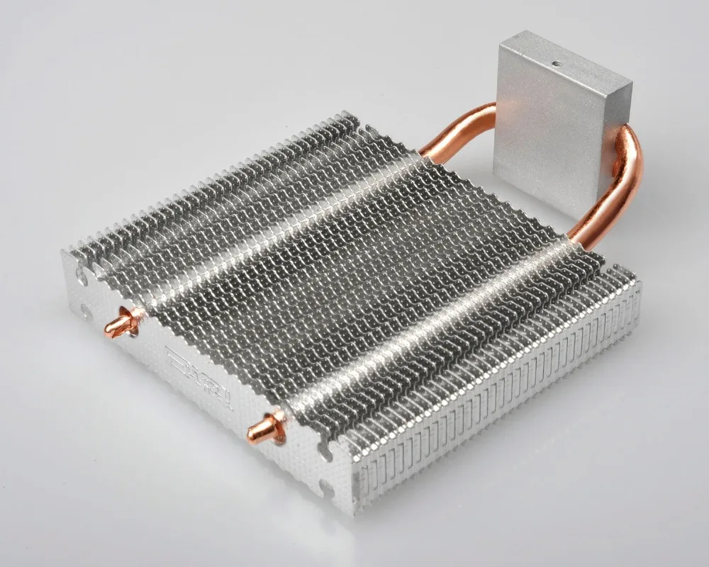 Pccooler 2 Чистая медь может установить 8 см вентилятор изогнутый охладитель материнской платы northbridge кулер southbridge радиатор охлаждения без шума