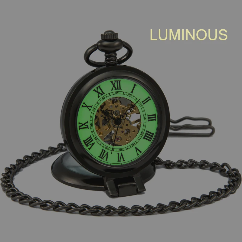 

SEWOR Luxury Brand Vintage Retro Watch Men Single Open Fashion Luminous Display Mechanical Pocket Watches мужские часы C147